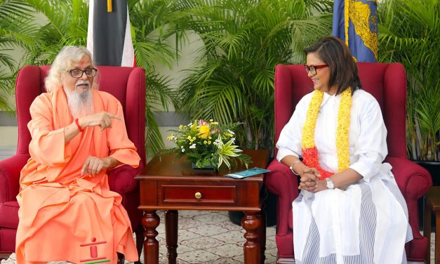 Courtesy Call: Swami Brahma Swarupananda