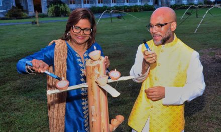Their Excellencies host Divali celebrations with staff of the Office of the President
