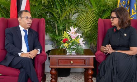 Courtesy Call: Chief Justice Mr. Justice Ronnie Boodoosingh