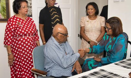 Their Excellencies visit the JC Mac Donald Home for the Aged on World Day of Kindness