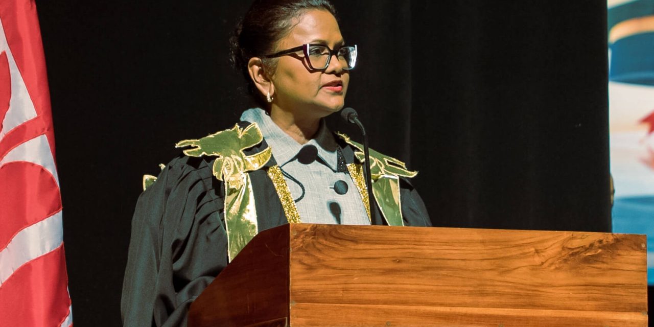 Her Excellency attends 2025 UTT Graduation Ceremony