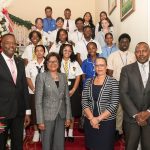 Her Excellency receives CXC Top Regional Awardees