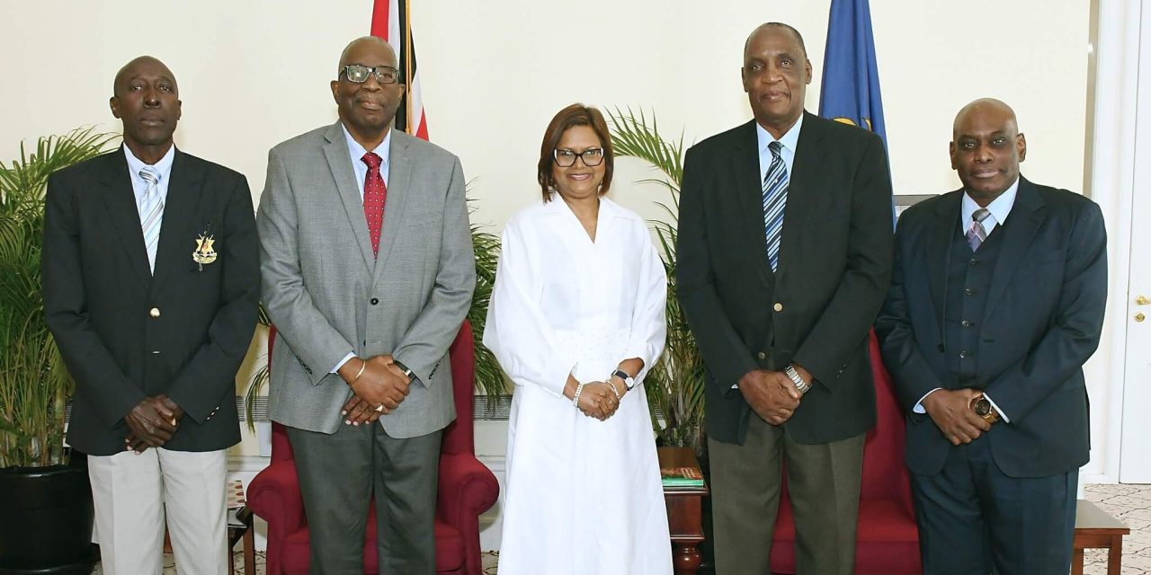 Courtesy Call: Veteran Officers of the Trinidad and Tobago Regiment (DIEHARDS)