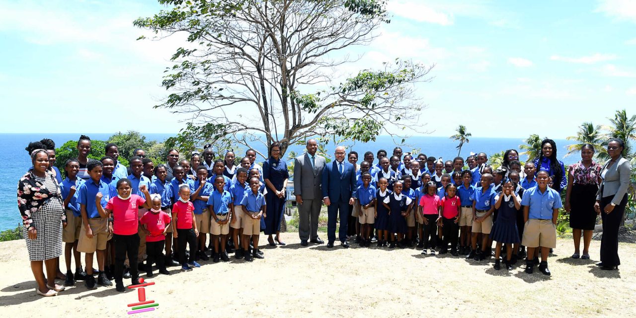 Their Excellencies visit schools in the St George East District