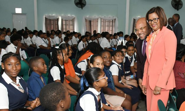 Their Excellencies visit schools in the North Eastern Education District