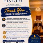 The President’s House Heritage Tours and Exhibition: Registration Update