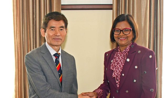 Farewell Courtesy Call: Ambassador of the Republic of Korea