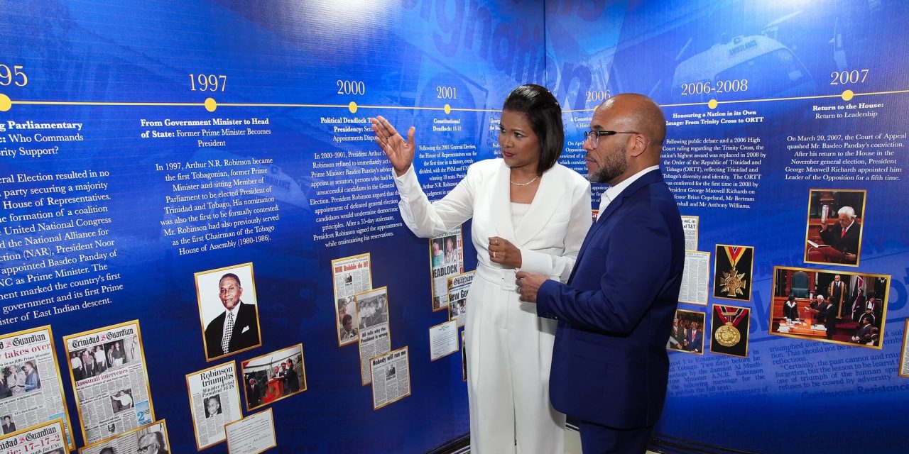 The President launches Commemorative Exhibition Installation marking 50 years of the Republic and 150 years of The President’s House