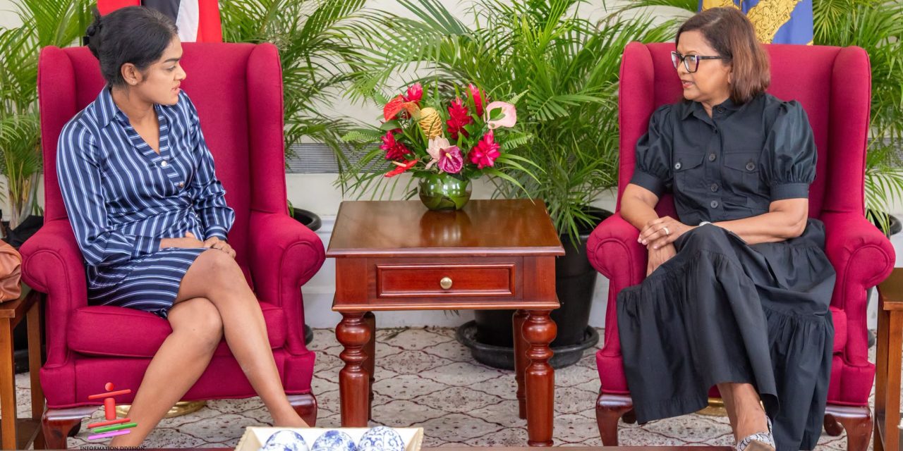 Courtesy Call: Chairman and General Manager of the Trinidad and Tobago Cancer Society