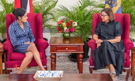 Courtesy Call: Chairman and General Manager of the Trinidad and Tobago Cancer Society