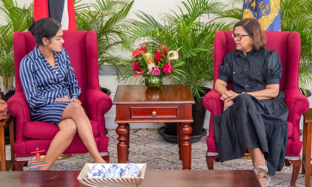 Courtesy Call: Chairman and General Manager of the Trinidad and Tobago Cancer Society