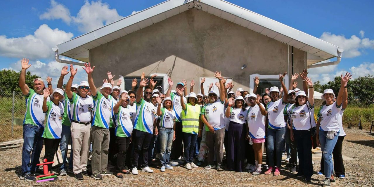 Her Excellency Participates in Habitat for Humanity TT Women Build 2026