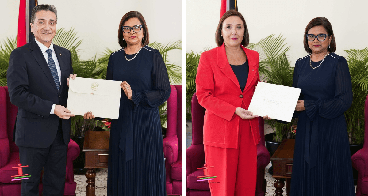 Presentations of Credentials: Ambassador of the Republic of Paraguay and Ambassador of the Italian Republic